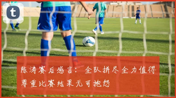 陈涛赛后感言：全队拼尽全力值得尊重比赛结果无可抱怨
